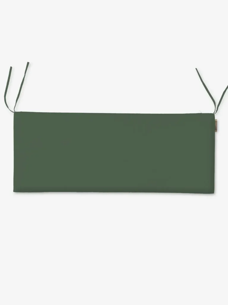 Poduszka na ławkę ziemna zieleń 48x120 cm
