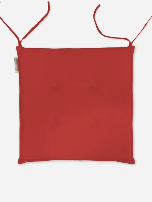 Poduszka świąteczna na krzesło czerwony 40x40 cm