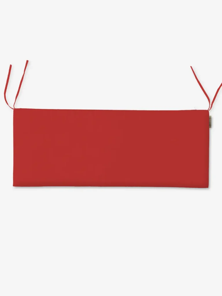 Poduszka na ławkę czerwony 48x120 cm