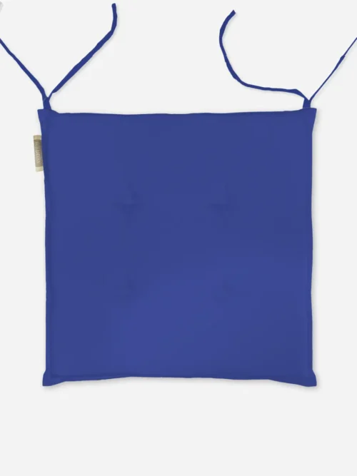 Poduszka na krzesło niebieski 40x40 cm