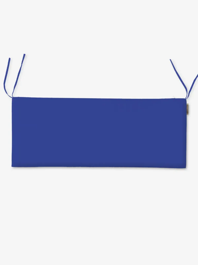 Poduszka na ławkę niebieski 48x120 cm