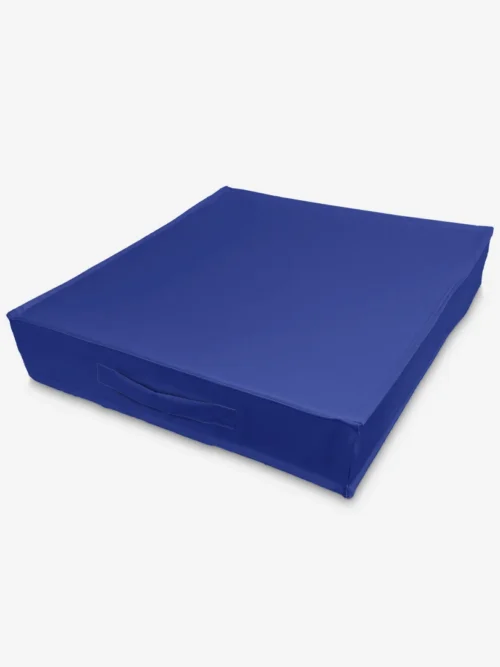 Poduszka na podłogę niebieski 50x50 cm