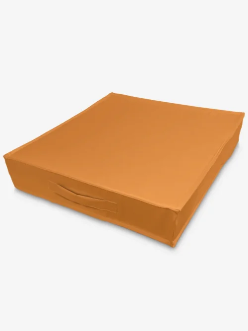 Poduszka na podłogę pomarańczowy 50x50 cm