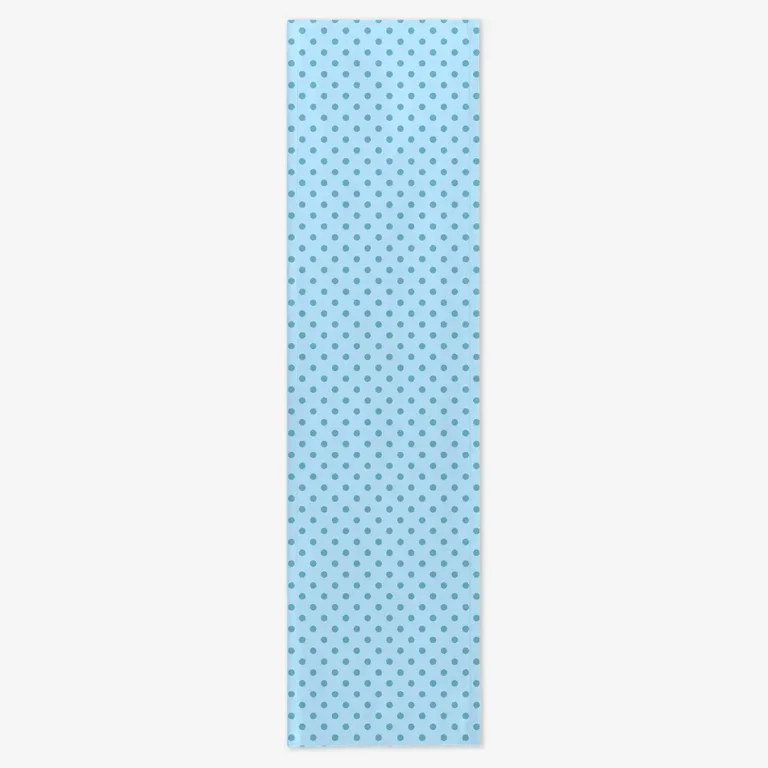 Bieżnik błękitne kropki 40x150 cm
