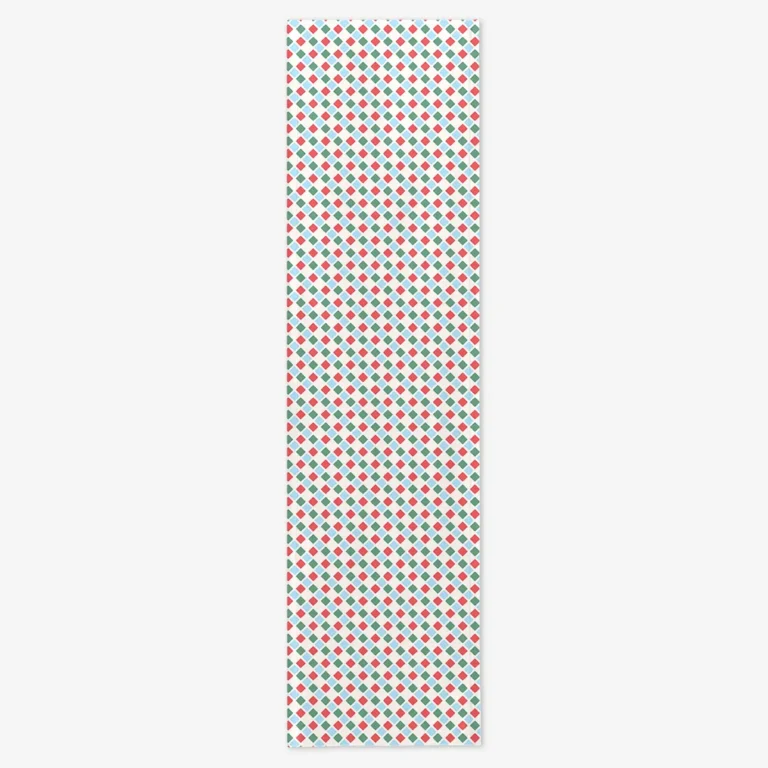 Bieżnik świąteczny kolorowe romby 40x150 cm