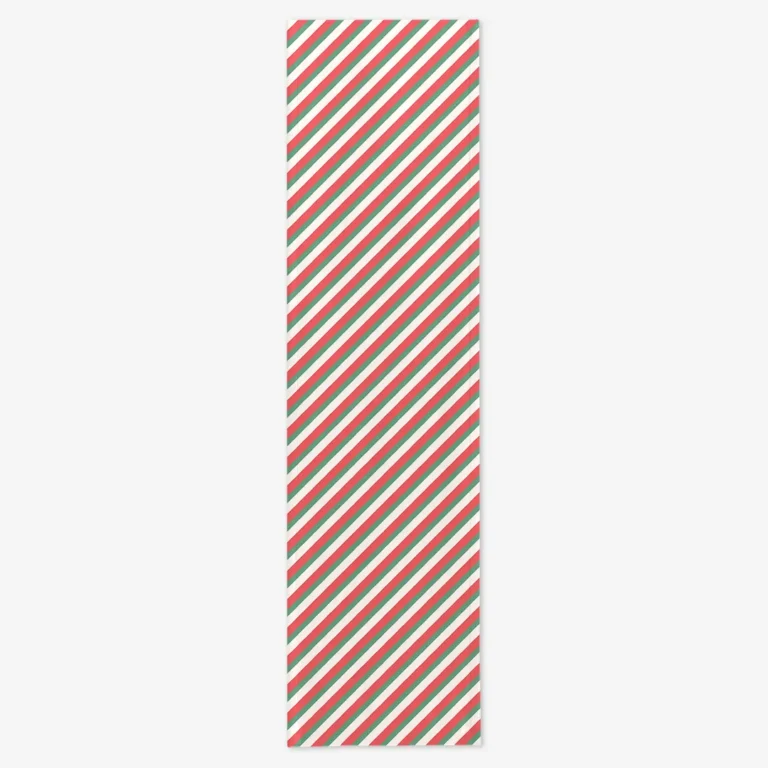 Bieżnik świąteczny kolorowe paski 40x150 cm