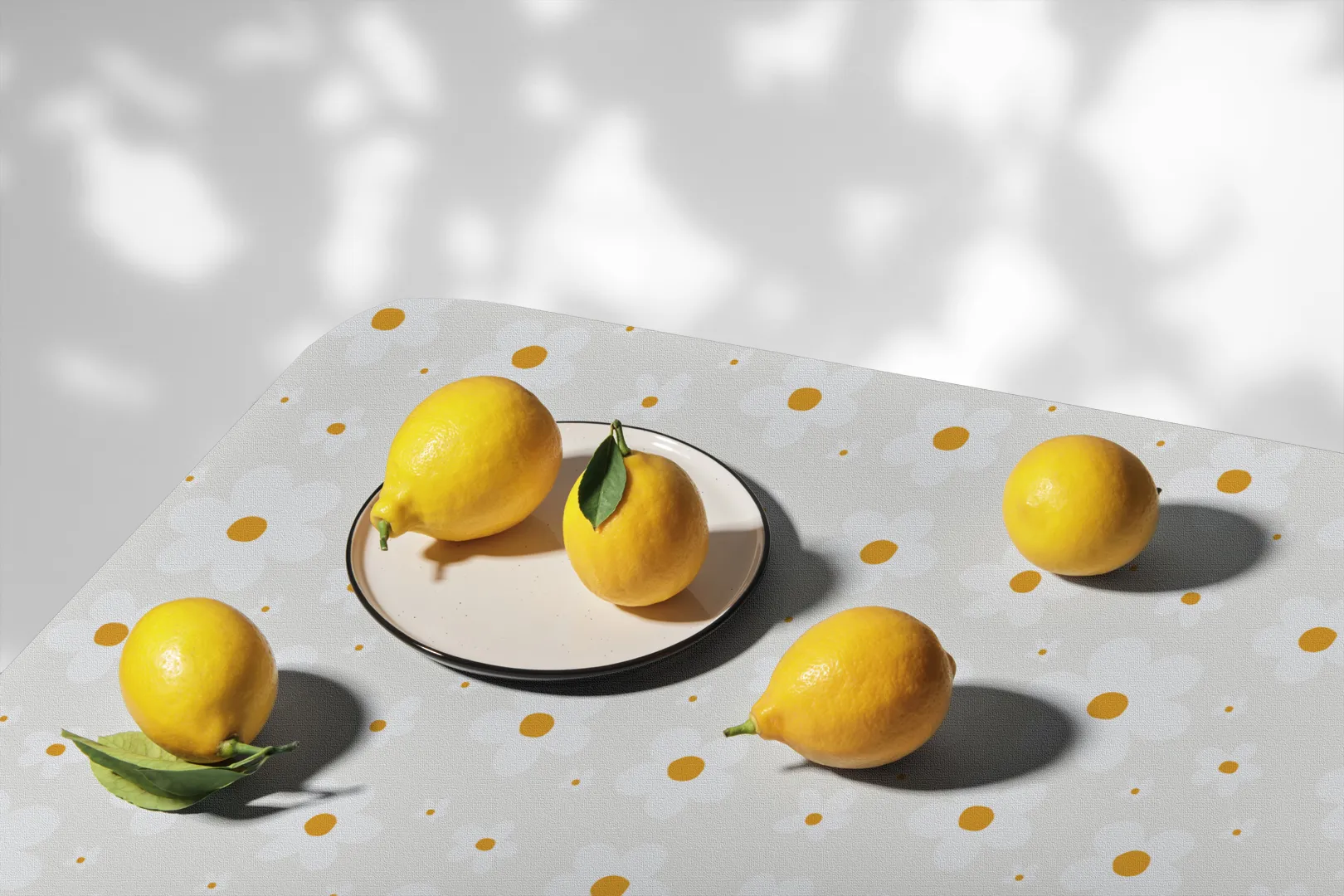 Obrus - Rumianek - beż - obrazek 4