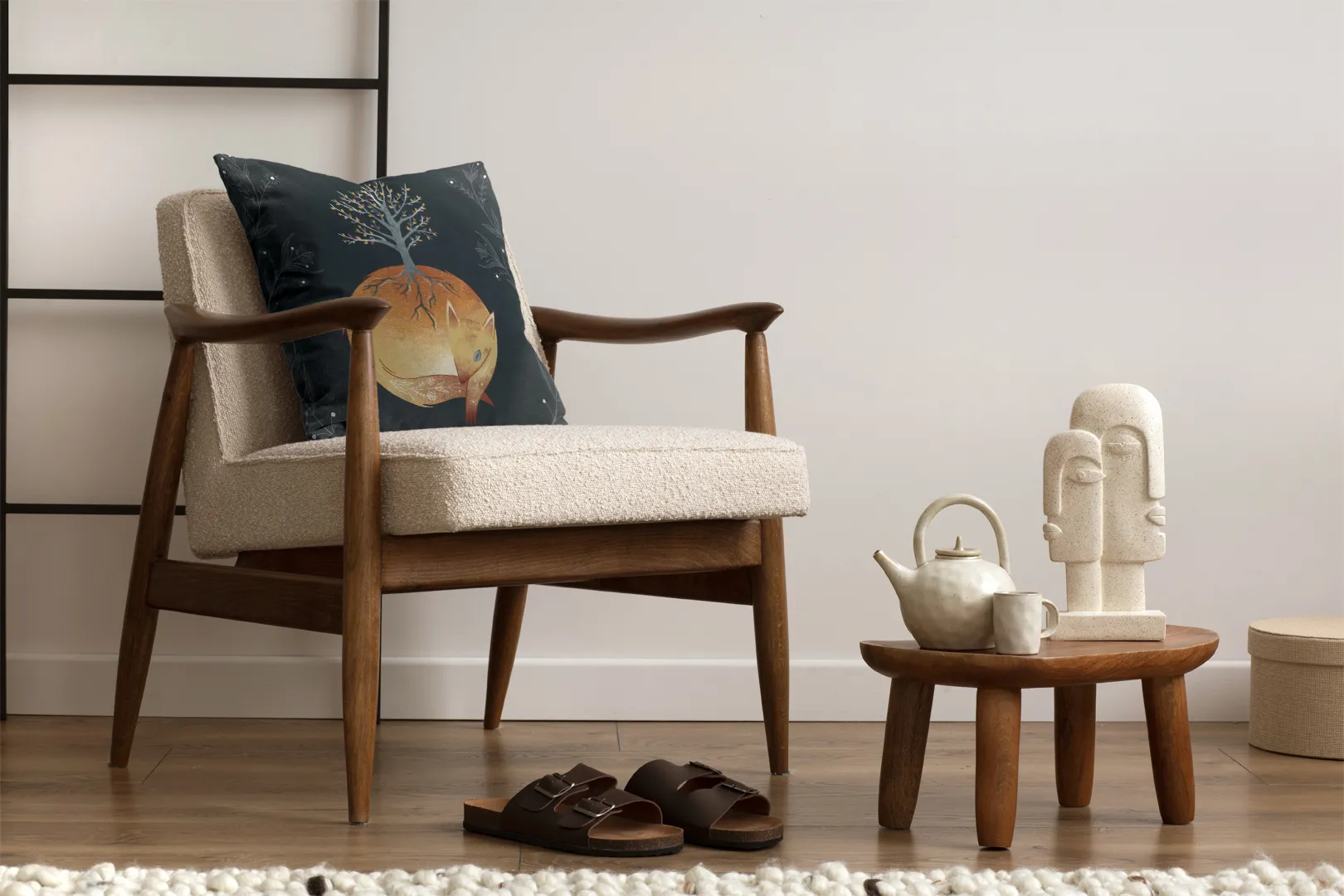 Poduszka - Lisie drzewo - obrazek 3