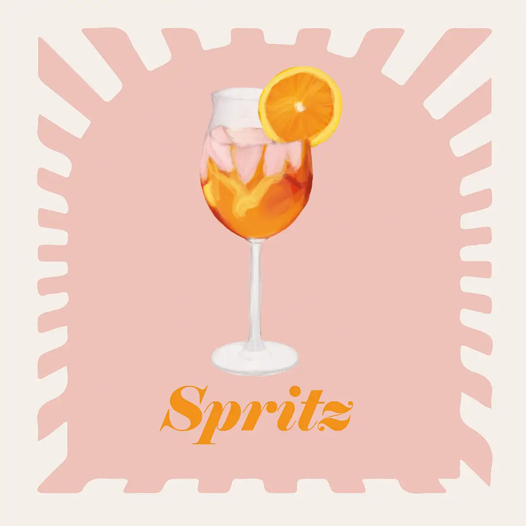 Poduszka - Retro aperol - obrazek 2