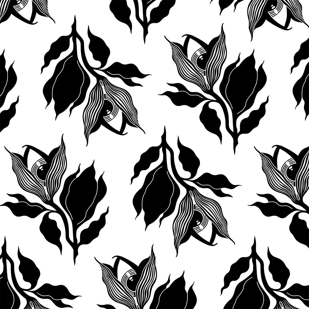 Poduszka - Eye flower - obrazek 2