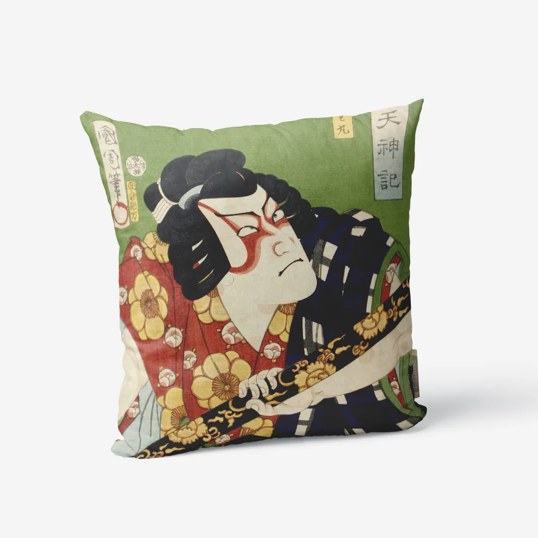 Poduszka - Japoński wojownik 3 - Ukiyo-e
