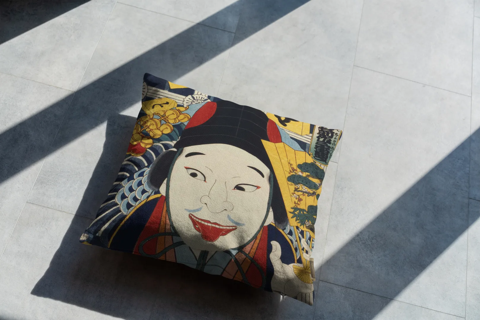 Poduszka - Japoński aktor - Ukiyo-e - obrazek 3