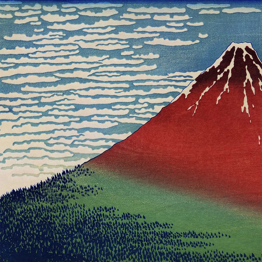 Poduszka - Czerwona Fuji - obrazek 2