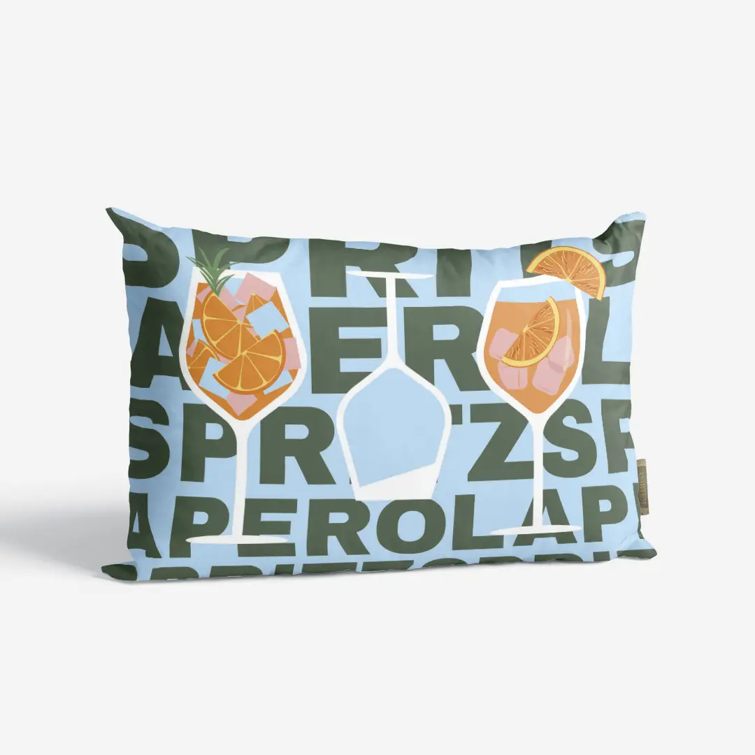 Poduszka - Aperol napisy - obrazek 4