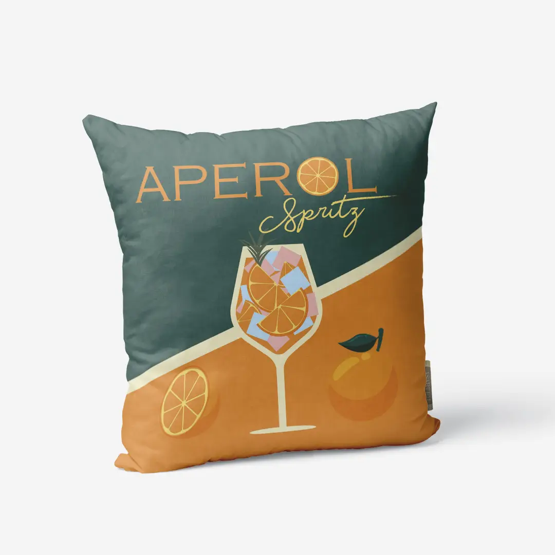 Poduszka - Aperol orange