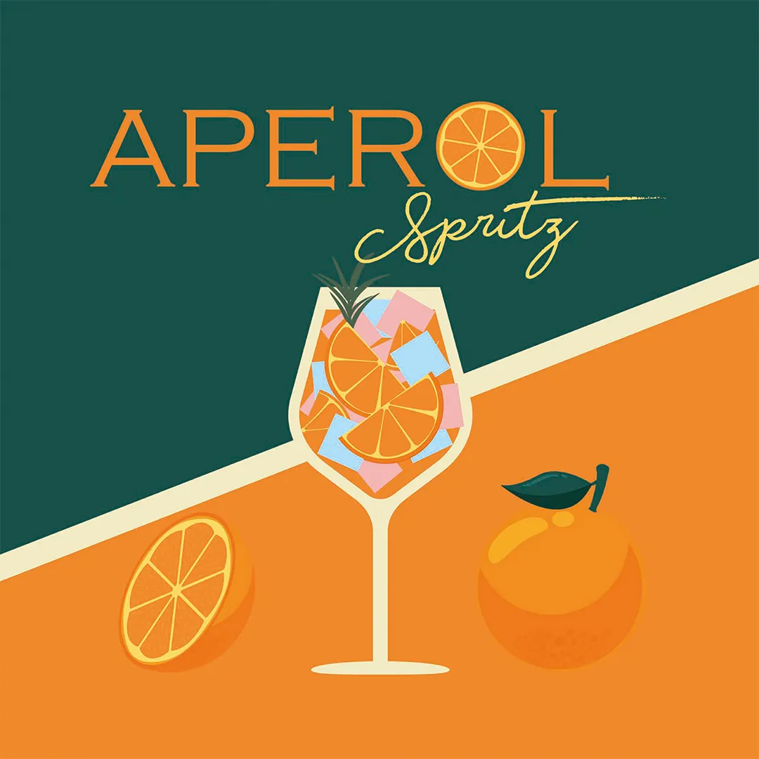 Poduszka - Aperol orange - obrazek 2