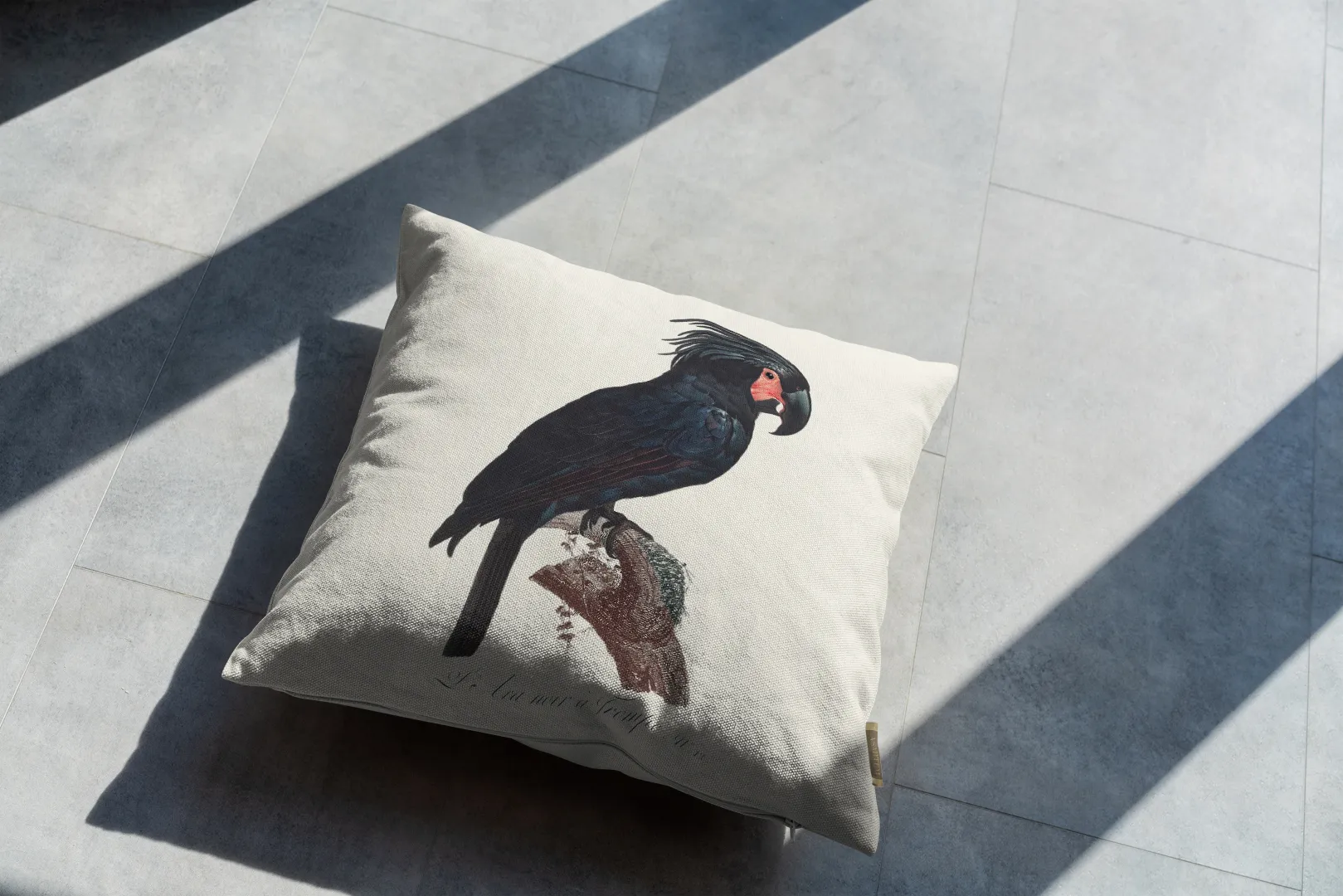 Poduszka - Kakadu palmowa - obrazek 3