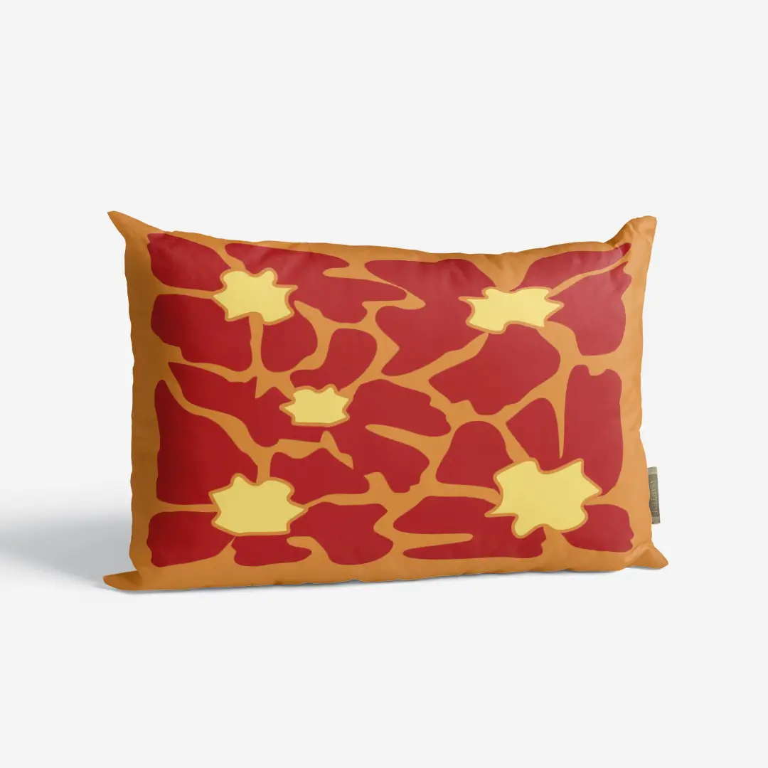 Poduszka - Abstract flowers - obrazek 4