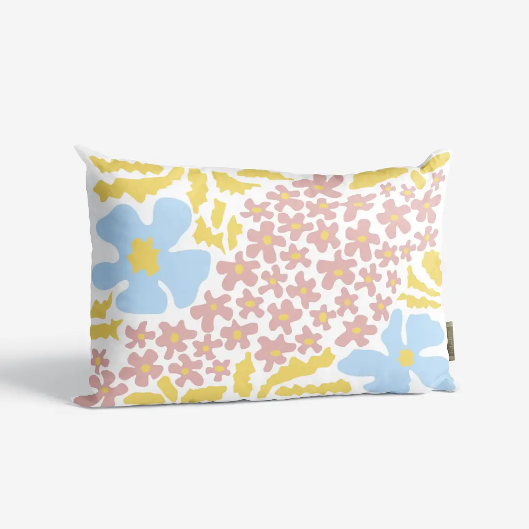 Poduszka - Colorful flowers - obrazek 4