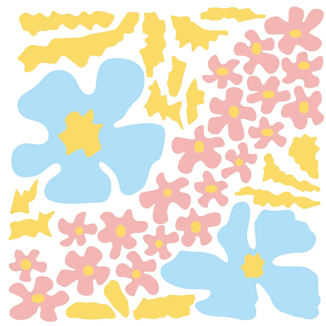 Poduszka - Colorful flowers - obrazek 2