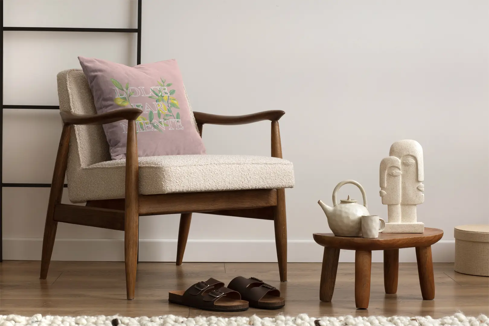 Poduszka - Dolce Far Niente - r&oacute;ż - obrazek 3