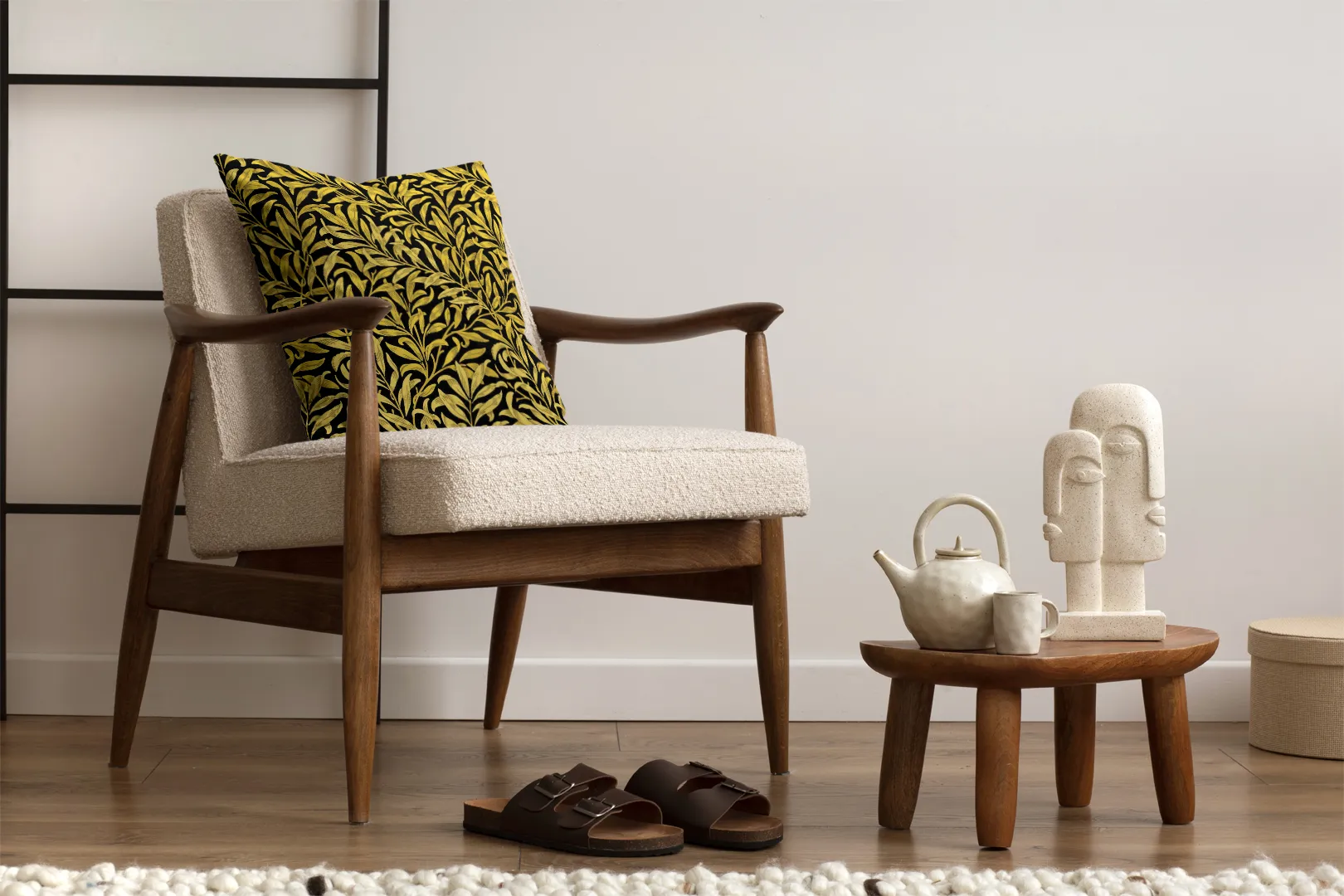 Poduszka - Złote liście - obrazek 3