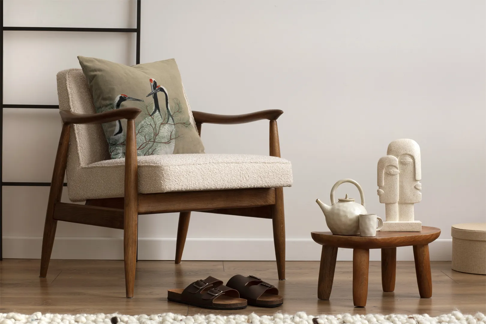 Poduszka - Dostojne żurawie - obrazek 3