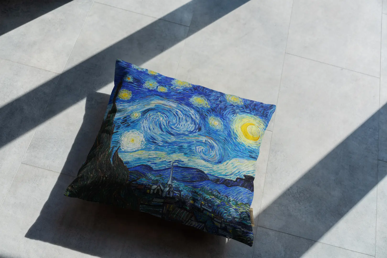 Poduszka - Gwieździsta noc - obrazek 3