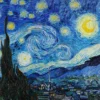 Poduszka - Gwieździsta noc - obrazek 2