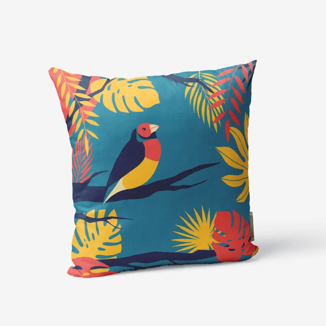 Poduszka - Gouldian finch
