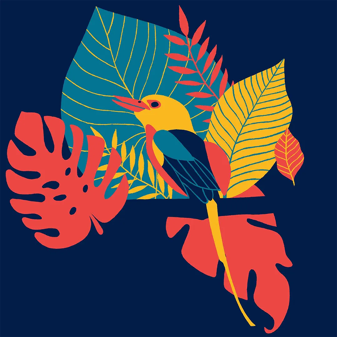 Poduszka - The kingfisher - obrazek 2