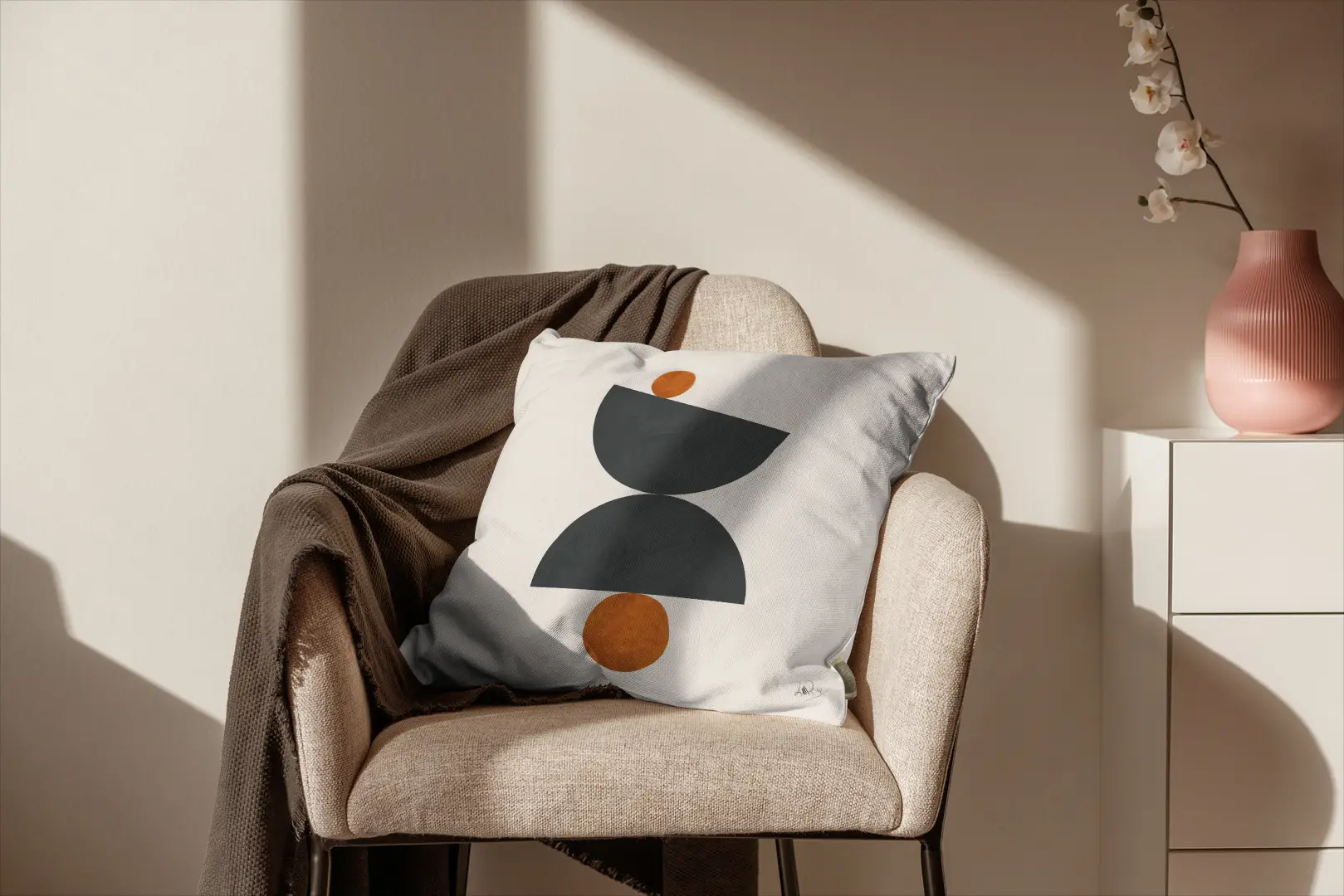 Poduszka - GEOMETRIC STONE - obrazek 3