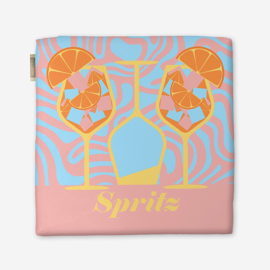Poduszka na krzesło - Aperol rose - obrazek 5