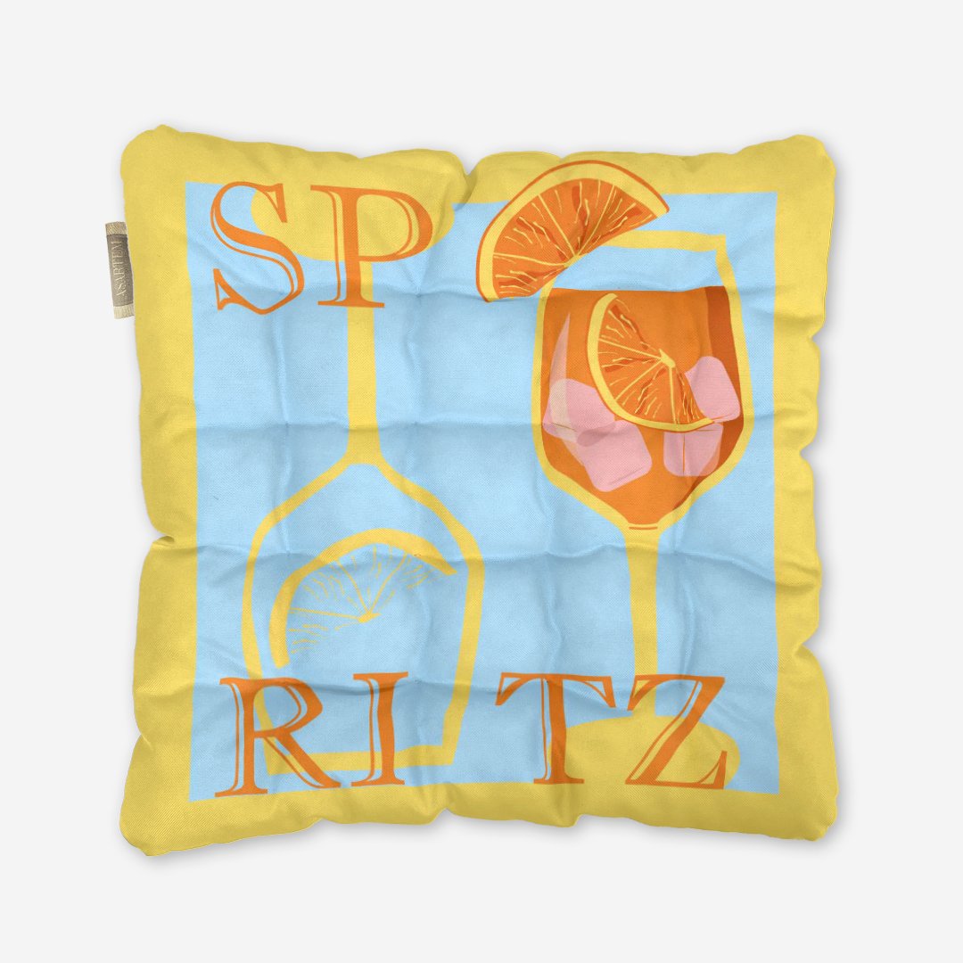 Poduszka na krzesło - Aperol Spritz - obrazek 4