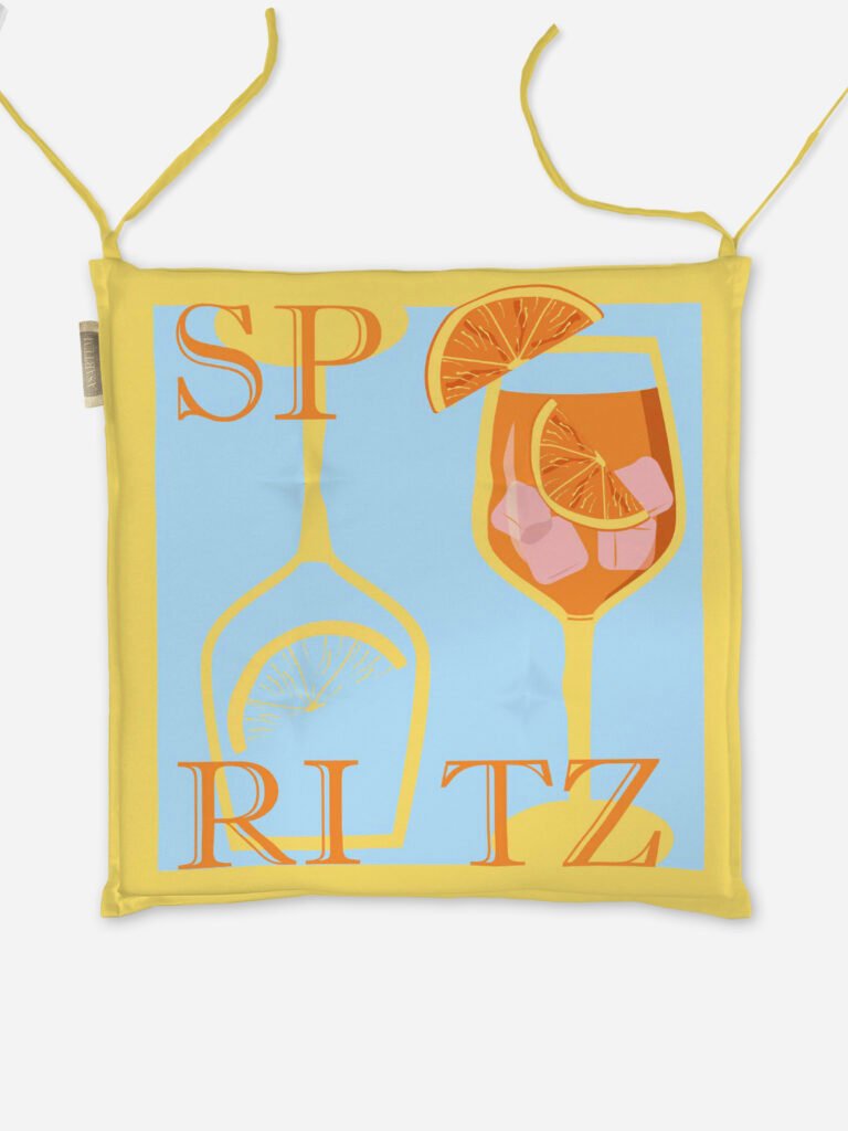 Poduszka na krzesło Aperol Spritz 40x40 cm