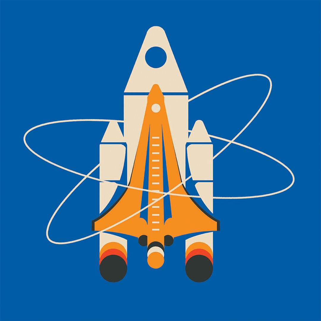 Poduszka na krzesło - Space - obrazek 2