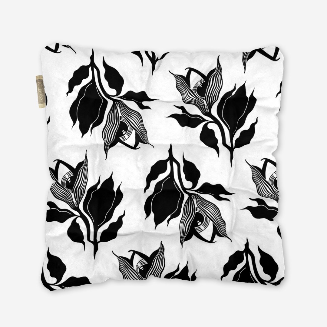 Poduszka na krzesło - Eye flower - obrazek 4