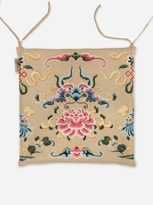 Poduszka na krzesło Chiński motyw 40x40 cm