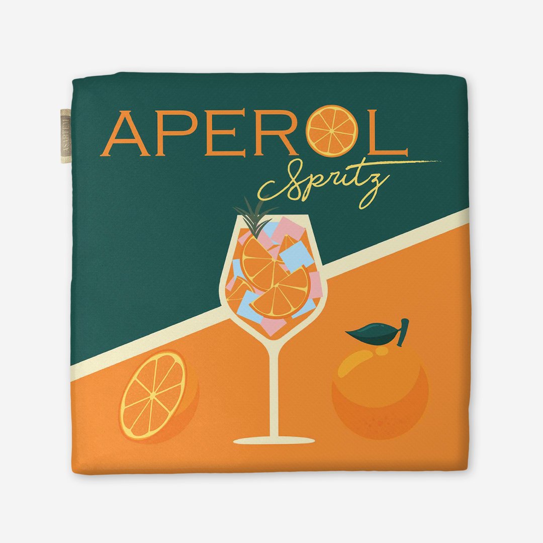 Poduszka na krzesło - Aperol orange - obrazek 5
