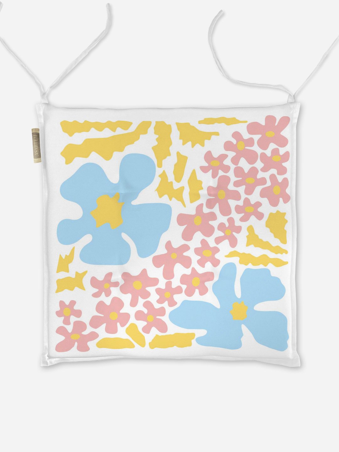 Poduszka na krzesło - Colorful flowers