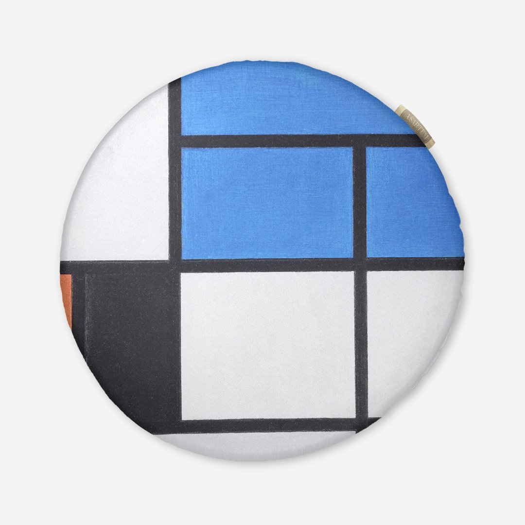 Poduszka na krzesło - Mondrian No 1 - obrazek 6