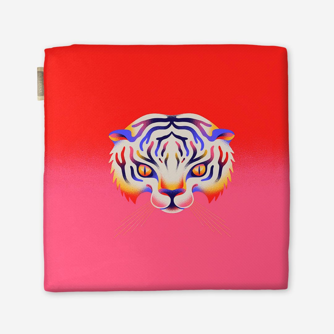 Poduszka na krzesło - Pink tiger - obrazek 5