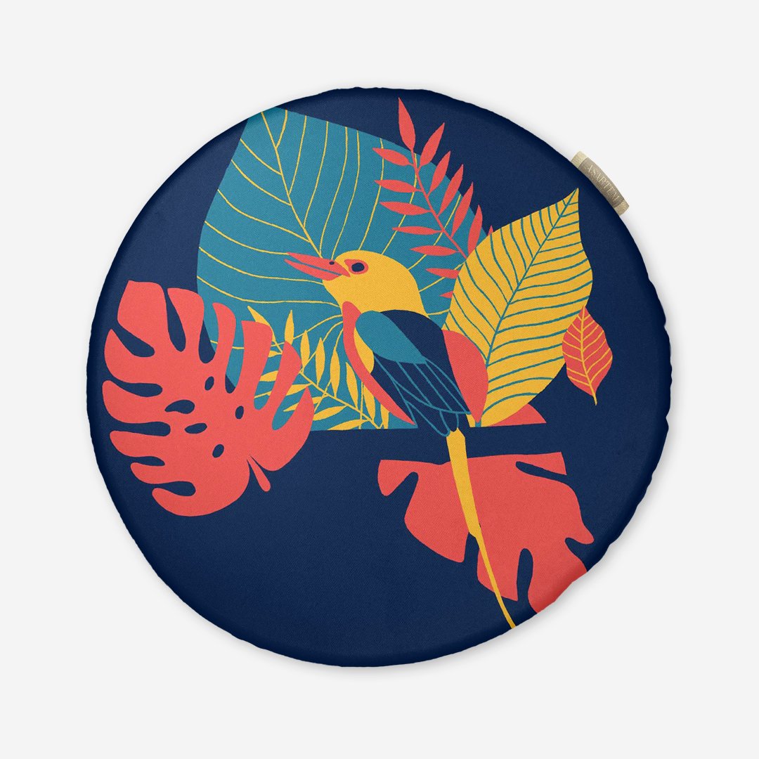 Poduszka na krzesło - The kingfisher - obrazek 6