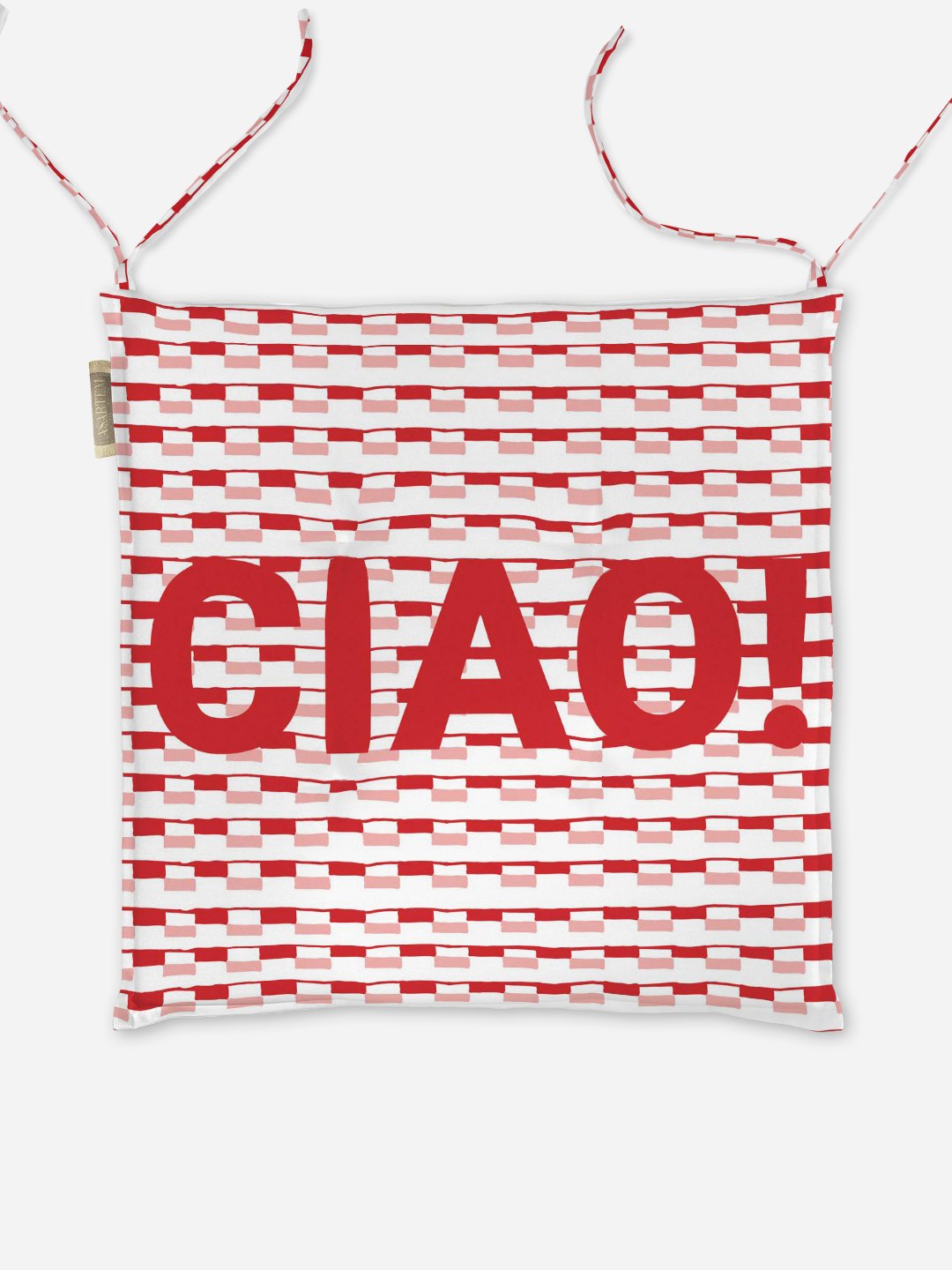 Poduszka na krzesło - Ciao czerwone