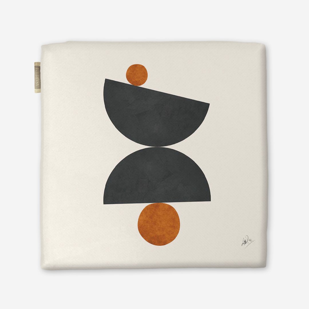 Poduszka na krzesło - GEOMETRIC STONE - obrazek 5