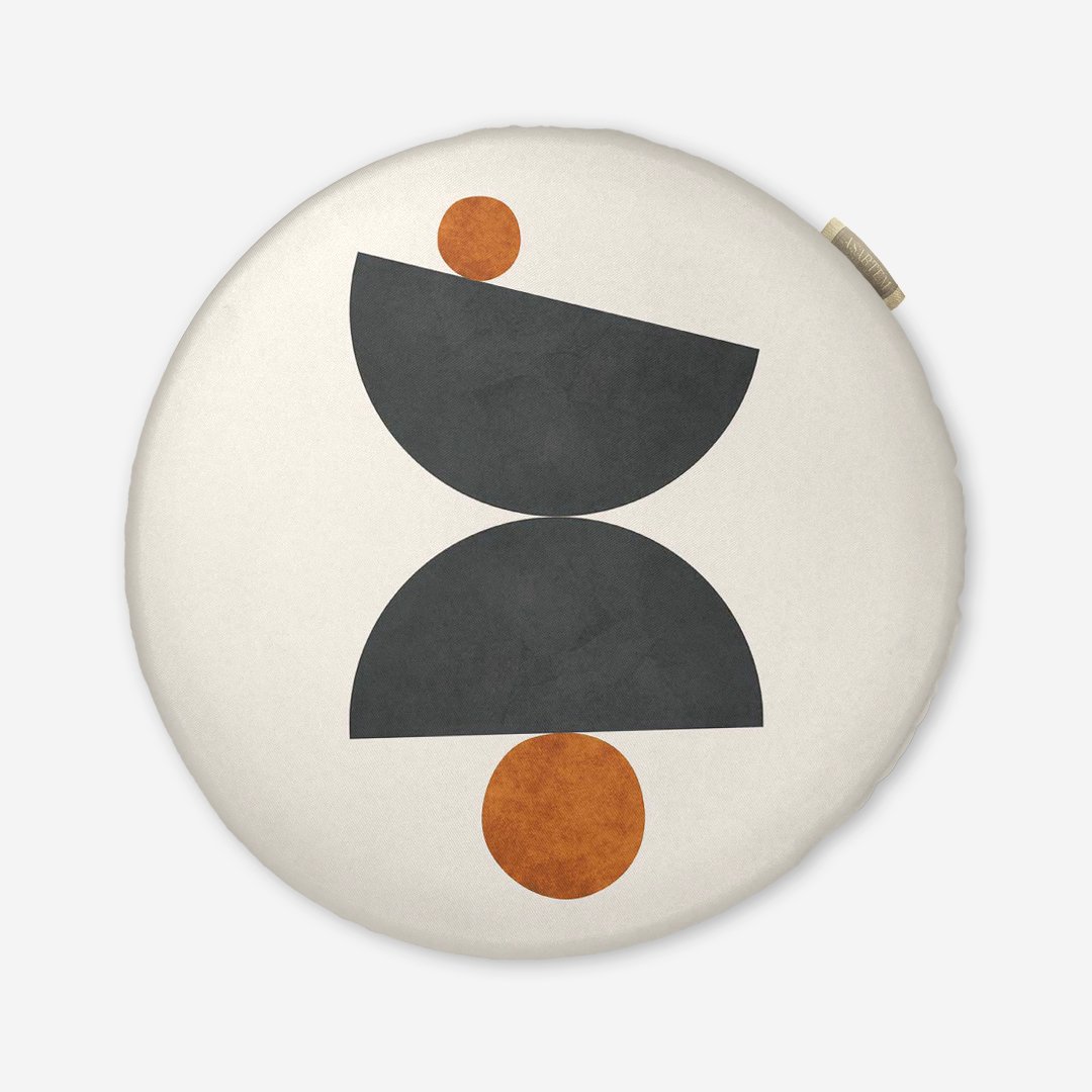 Poduszka na krzesło - GEOMETRIC STONE - obrazek 6
