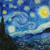 Poduszka na podłogę - Gwieździsta noc - obrazek 2