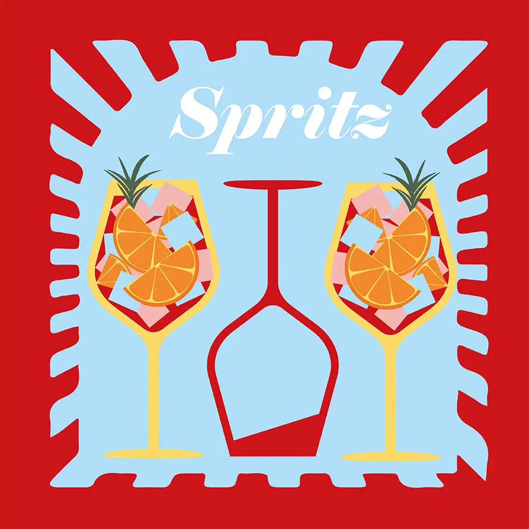 Podkładki - Red aperol - obrazek 2