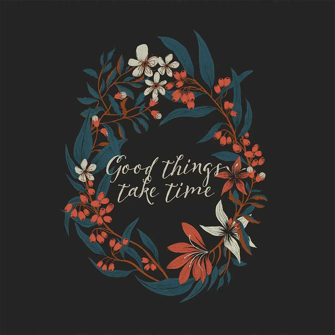 Podkładki - Good Things Take Time - obrazek 2