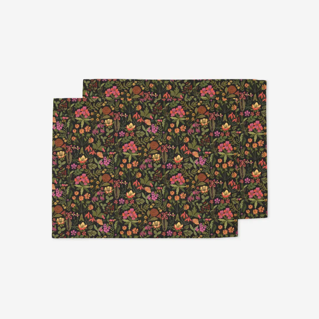 Podkładki - Kwiatowy pattern